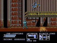 une photo d'Ã©cran de Robocop sur Nintendo Nes